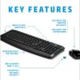 HP WIRELESS KEYBOARD AND MOUSE 300 PORT (3ML04AA 2